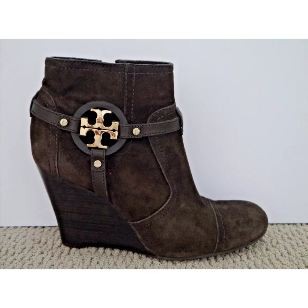 Tory Burch brown Suede boots